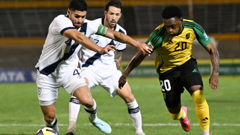 Jamaica vừa có thắng lợi 3-0 ấn tượng trước chín Guatemala 